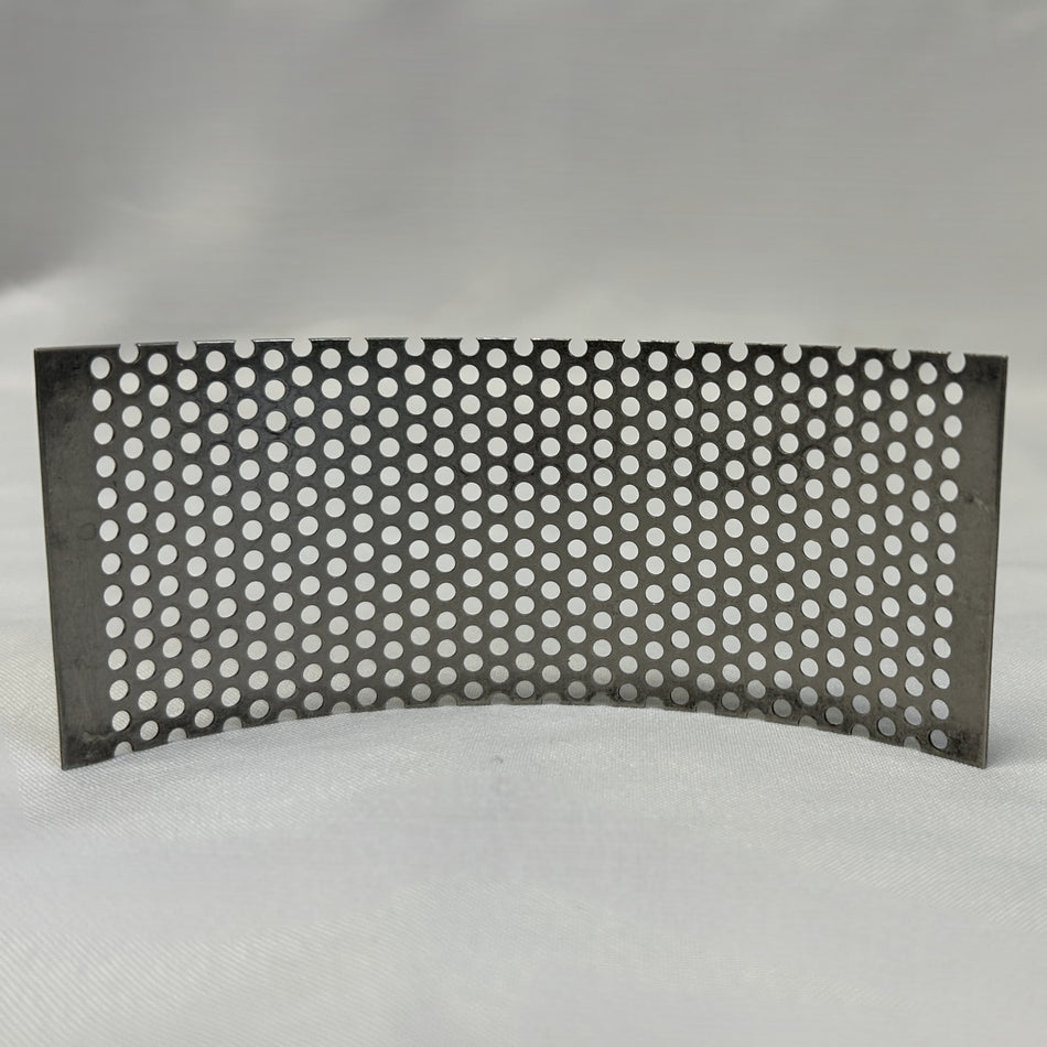 3/32" 22G Round Hole Screen for Mikro-Bantam® model Hosokawa Mikro-Pulverizer®, OEM Part# 3/32R22GSS