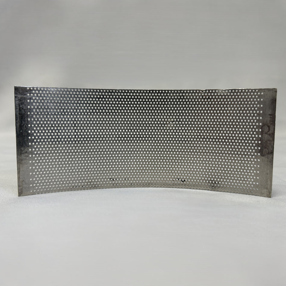 3/32" 26G Round Hole Screen for Mikro-Bantam® model Hosokawa Mikro-Pulverizer®, OEM Part# 3/32R26GSS