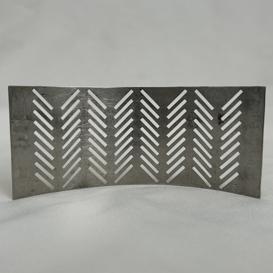 1/16" Slotted Hole Screen for Mikro-Bantam® model Hosokawa Mikro-Pulverizer®, OEM Part# 1/16HB1/16B