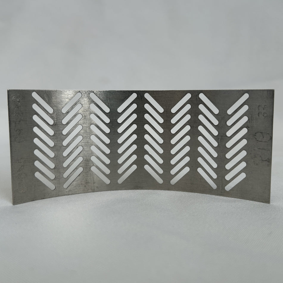 3/32” Slotted Hole Screen for Mikro-Bantam® model Hosokawa Mikro-Pulverizer®, OEM Part# 3/32HB3/64B