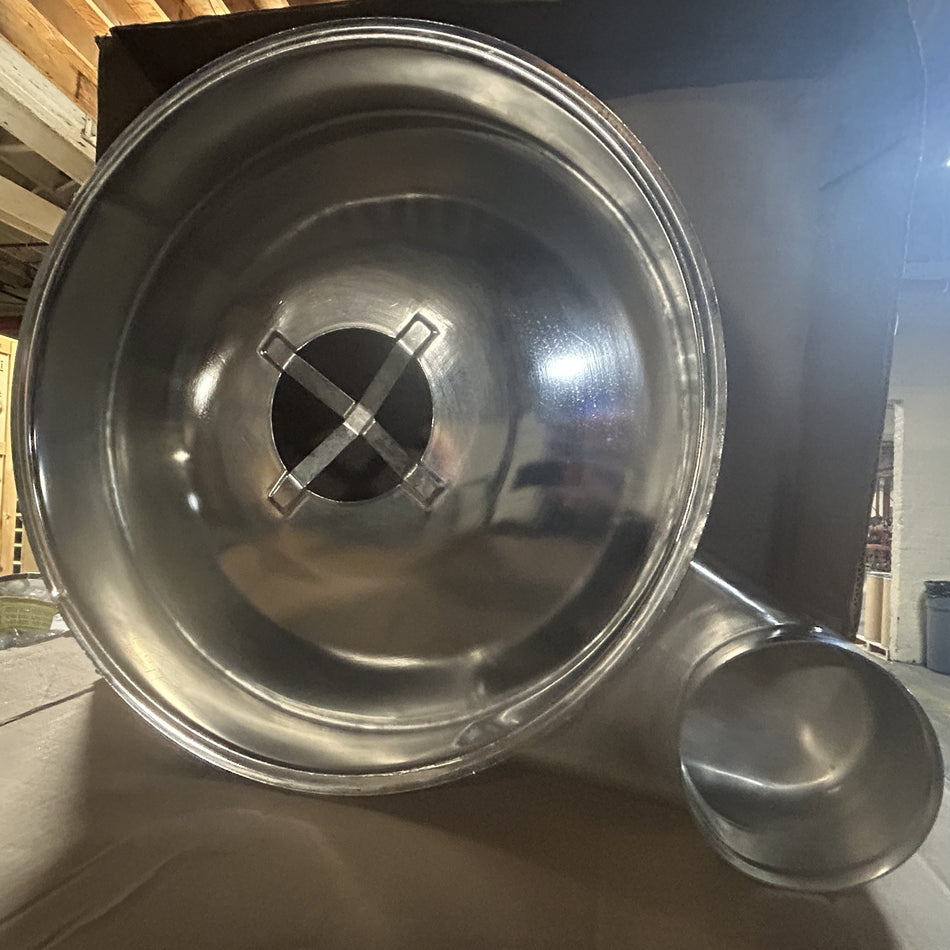 24" Sifter Deck with 6" Outlet for SWECO Vibratory Sifter