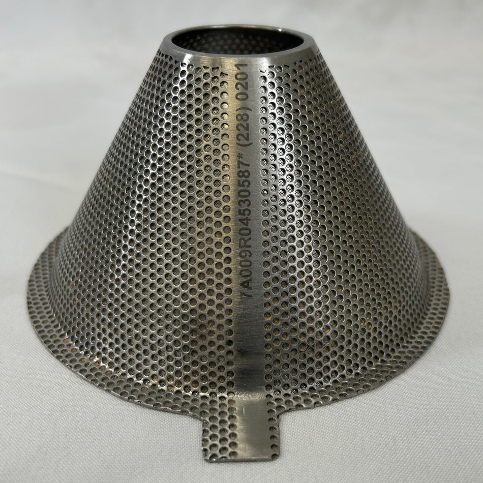 0.009" (60-Mesh) Round Hole Screen for Quadro Comil U10, OEM Part# 47A009R04530