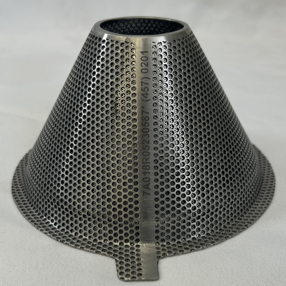 0.018" (40-Mesh) Round Hole Screen for Quadro Comil U10, OEM Part# 7A018R052305