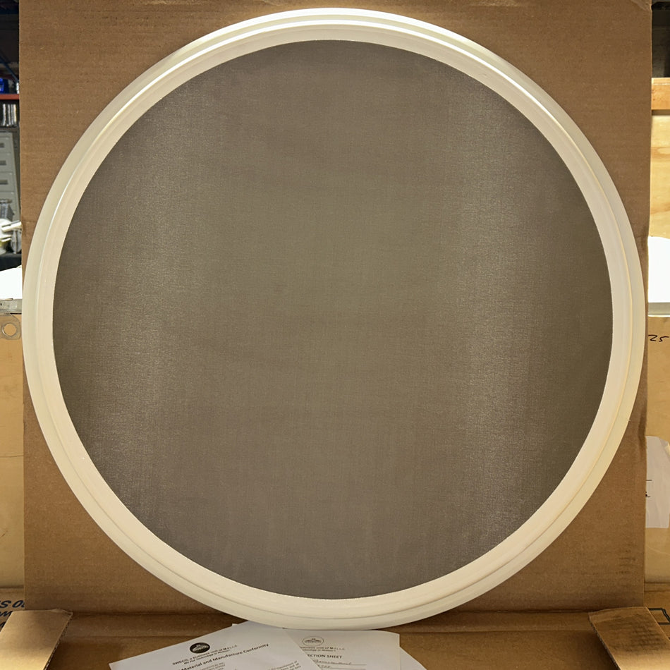30" 100-Mesh (150 μm) Screen for SWECO Vibratory Sieve, OEM Part# 30100M025