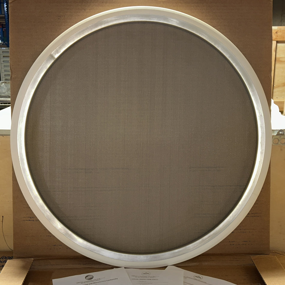 30" 35-Mesh (500 μm) Screen for SWECO Vibratory Sieve, OEM Part# 30SC0823