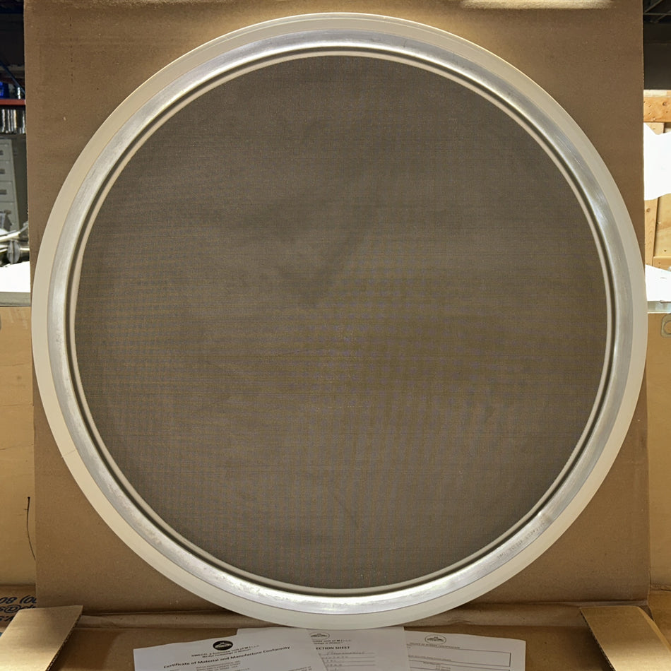30" 30-Mesh (600 μm) Screen for SWECO Vibratory Sieve, OEM Part# 30030M030