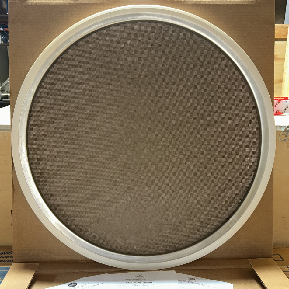 30" 18-Mesh (1,000 μm) Screen for SWECO Vibratory Sieve, OEM Part# 30018M032