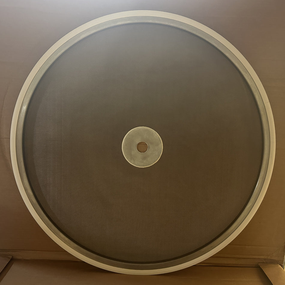 40" 20-Mesh (850 μm) Screen w/Center Hole for SWECO Vibratory Sieve, OEM Part# 40020M013