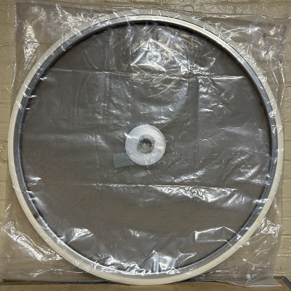 40" 24-Mesh (~711 μm) Screen w/Center Hole for SWECO Vibratory Sieve, OEM Part# 40024M013