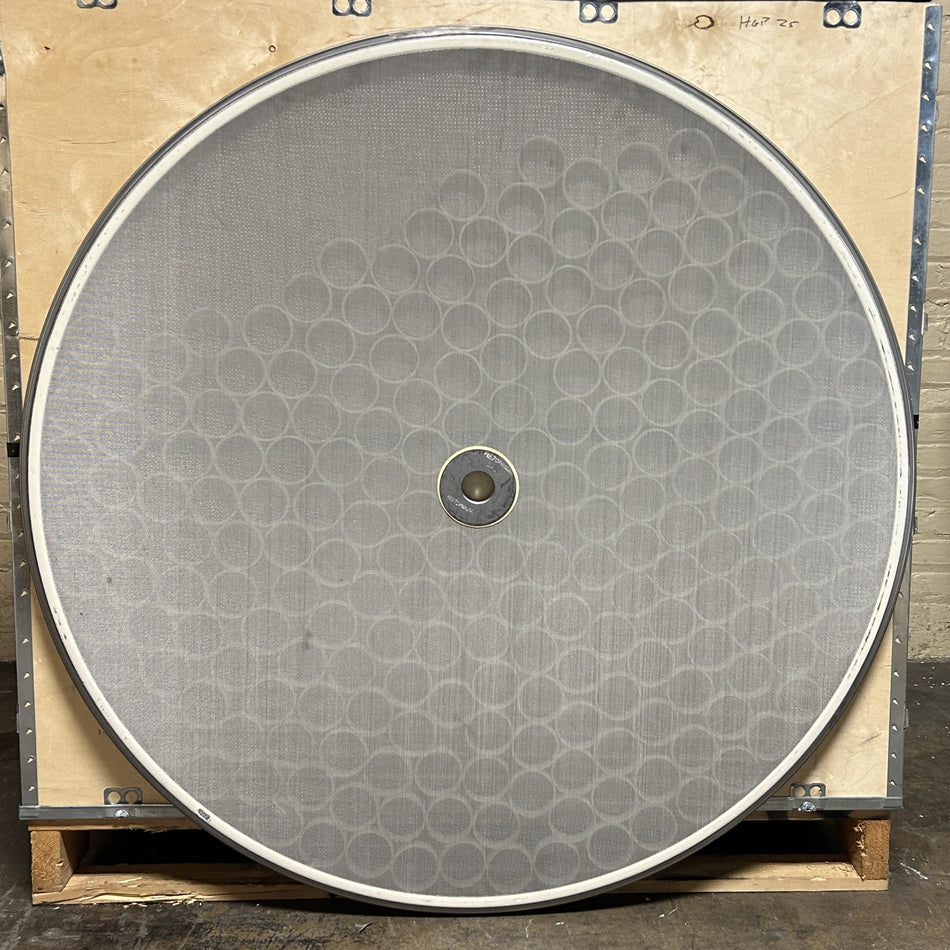 48" 30-Mesh (600 μm) Self-Cleaning Screen w/Center Hole for SWECO Vibratory Sieve