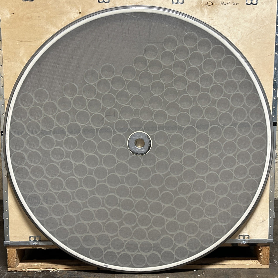 48" 40-Mesh (425 μm) Self-Cleaning Screen w/Center Hole for SWECO Vibratory Sieve
