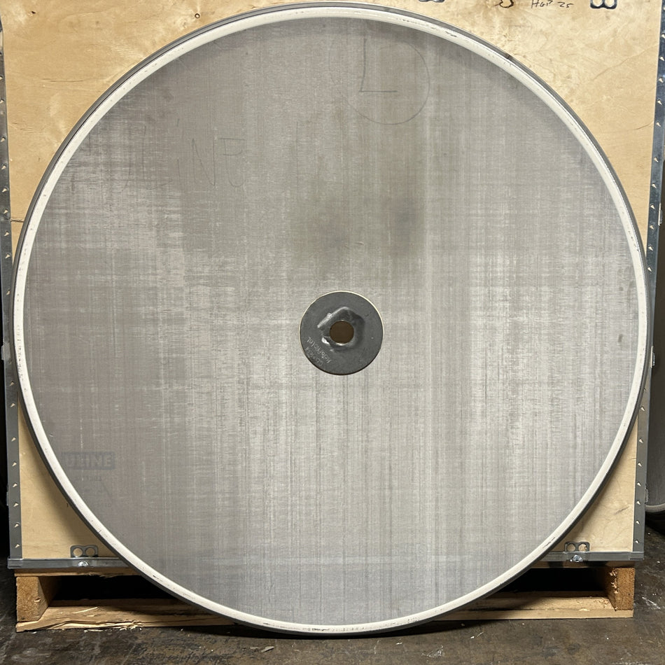 48" 60-Mesh (250 μm) Screen w/Center Hole for SWECO Vibratory Sieve, OEM Part# 48A8A060MXXM