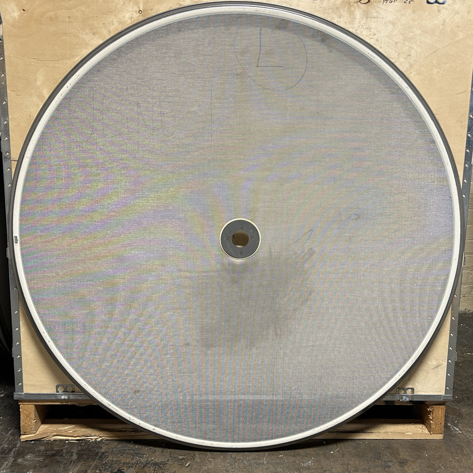 48" 30-Mesh (600 μm) Screen w/Center Hole for SWECO Vibratory Sieve