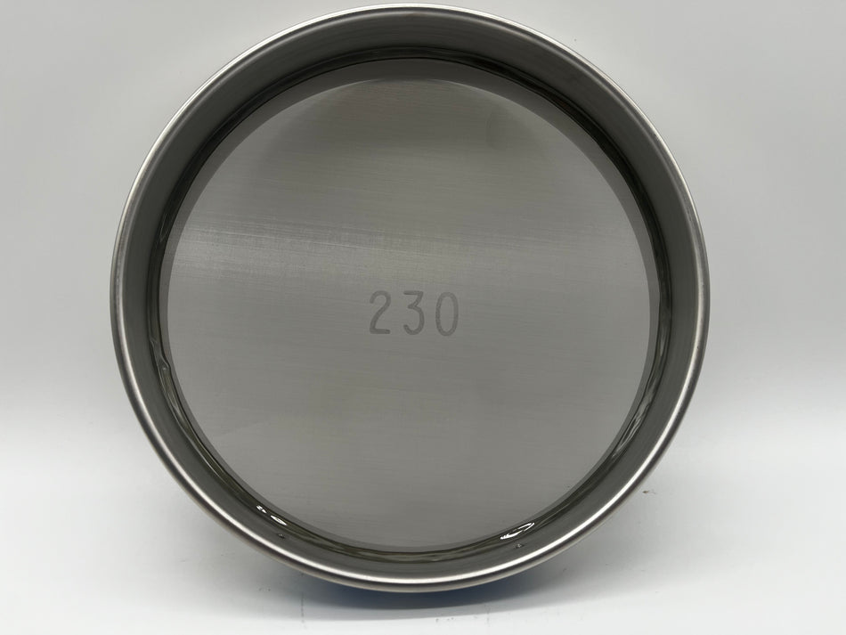 230-Mesh, 8" x 1", S/S, Test Sieve by VWR, OEM Part #57334-592