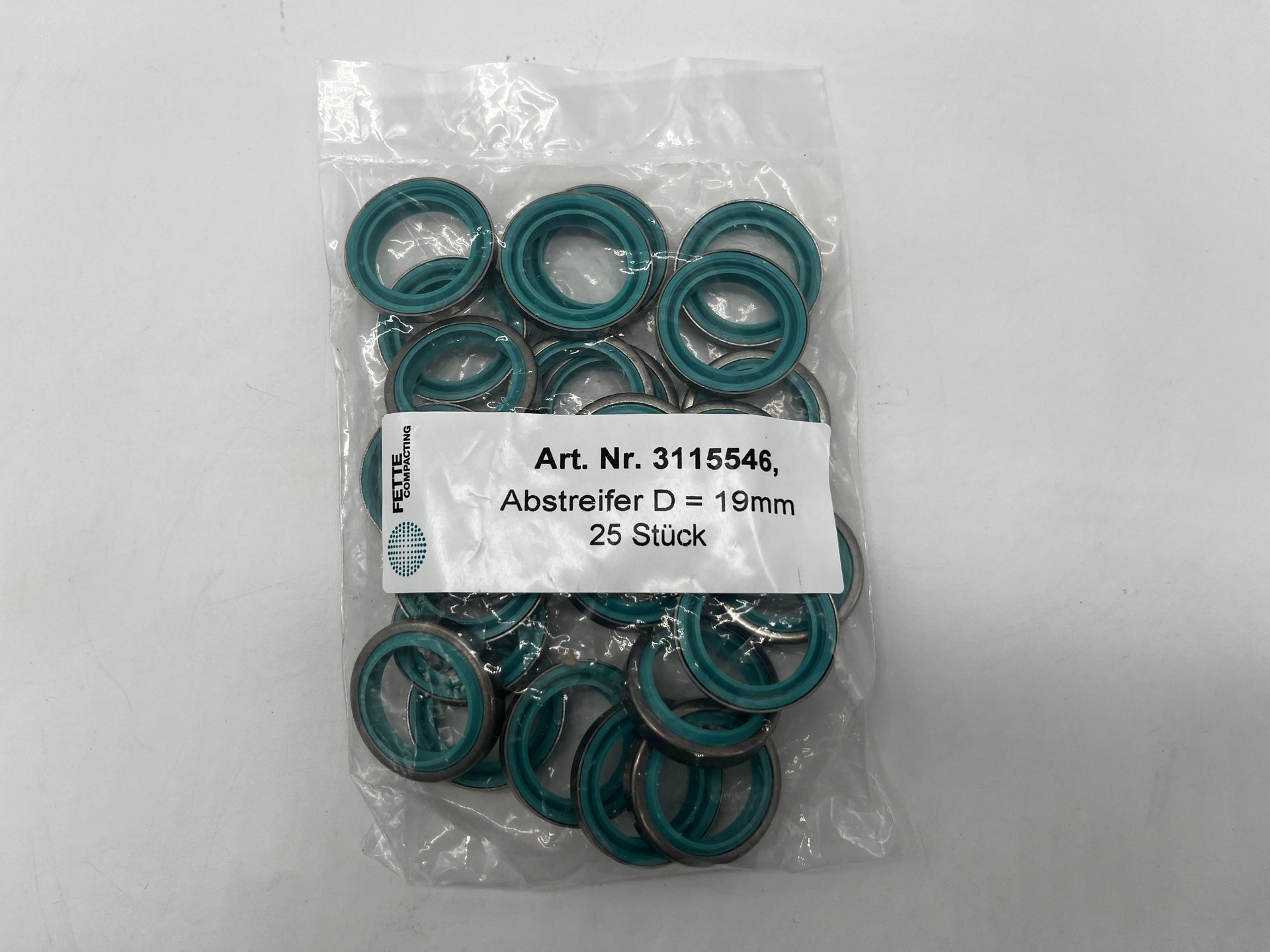 Scraper for Punch Shaft D=19MM for Fette, 25 pcs., for Fette