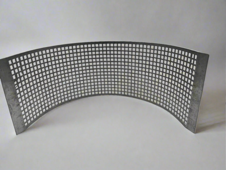 0.250" (1/4"-Mesh) Square Hole Screen by Apex, for Fitzpatrick D6 Fitzmill