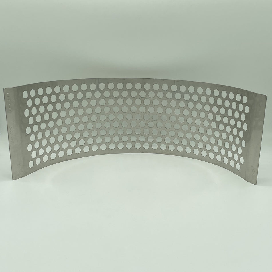 0.500" (1/2"-mesh) Round Hole Screen for Fitzpatrick D6 Fitzmill, OEM Part# 1531 0500