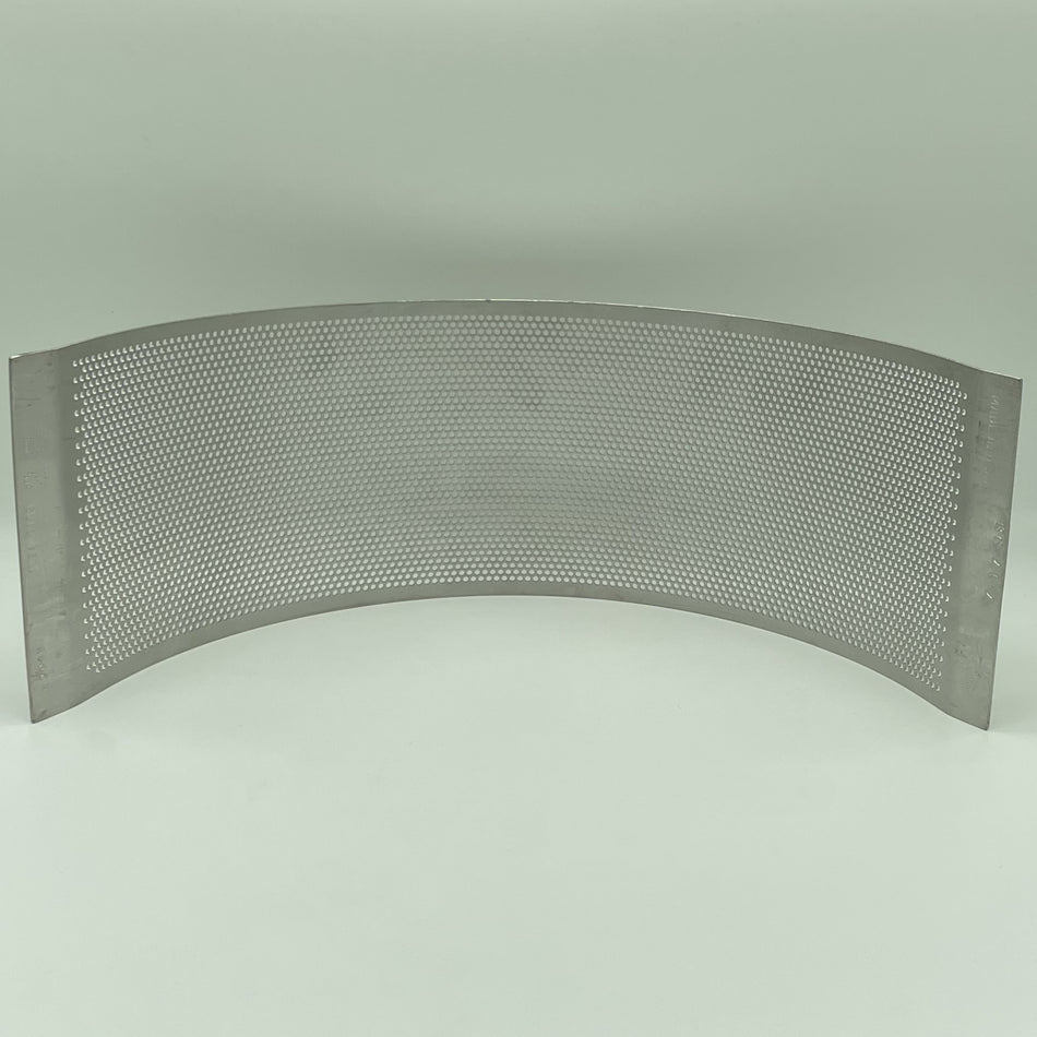 0.109" (7-Mesh) Round Hole Screen for Fitzpatrick D6 Fitzmill, OEM Part# 1531 0109