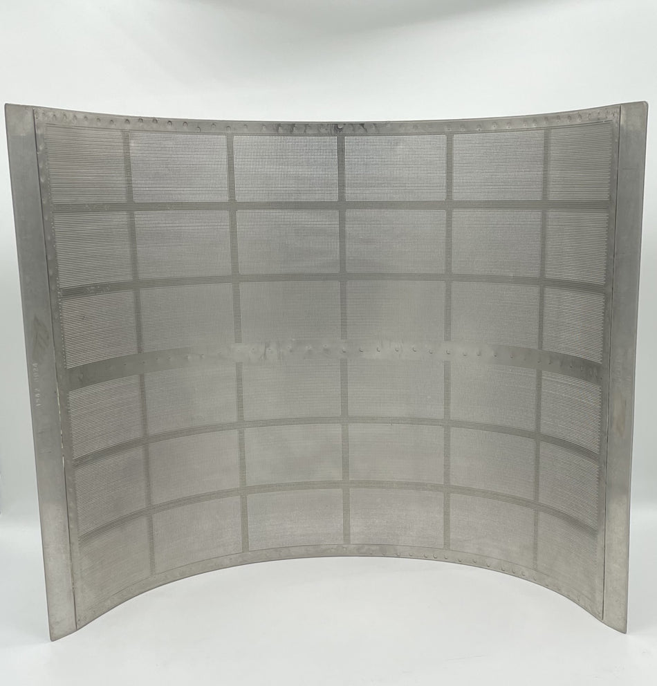 0.024" (30-Mesh) Round Hole Screen for Fitzpatrick D12/DKASO12 Fitzmills, OEM Part# 1542 0024