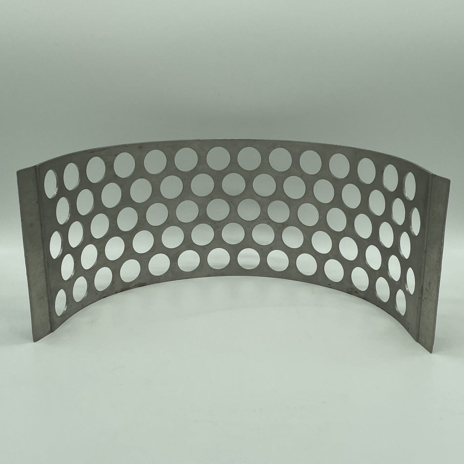 1.000" (1"-Mesh) 12-Guage Round Hole Screen for Fitzpatrick D6 Fitzmill, OEM Part# 12GA7