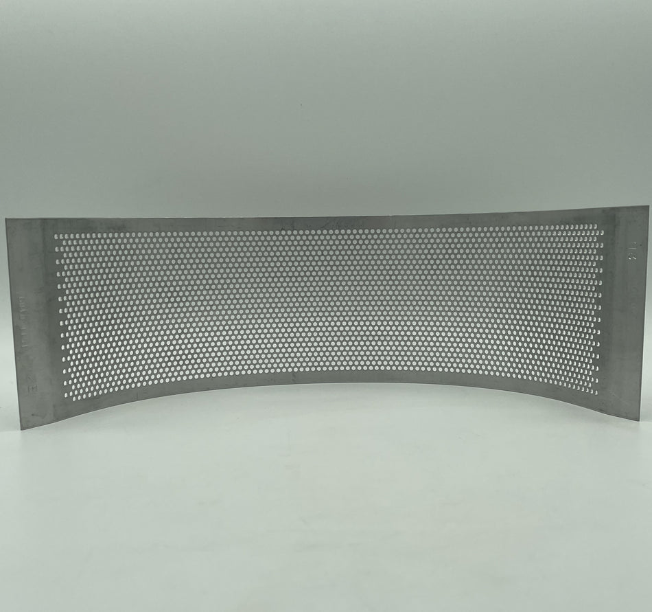 0.109" (7-Mesh) Round Hole Screen for Fitzpatrick M5A Fitzmills, OEM Part# 1511 0109