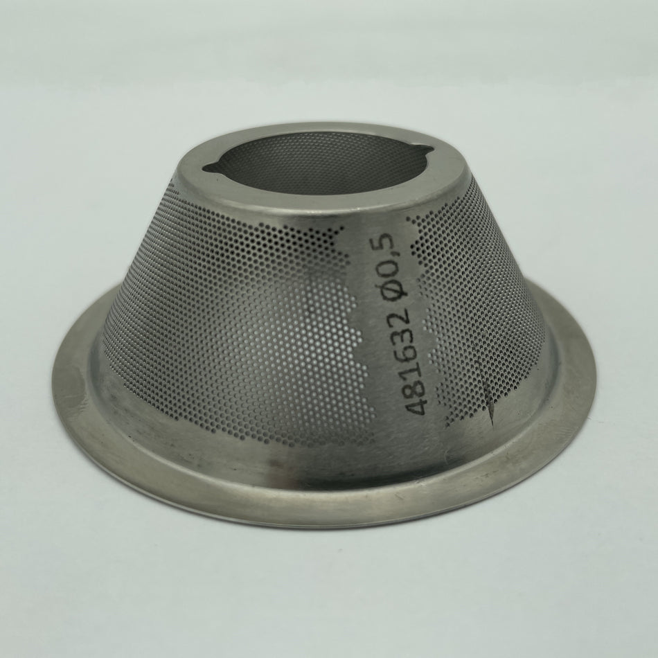 0.5mm Round Hole Screen for Frewitt EasyMill Lab A CM-50 Cone Mill Head, OEM Part# 481632