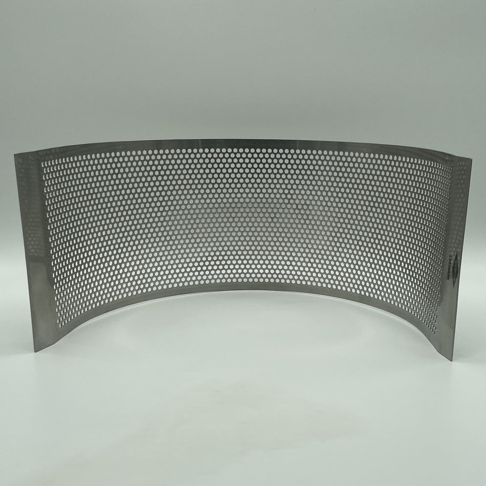 0.156" (5-Mesh) Round Hole Screen for Fitzpatrick D6 Fitzmill, OEM Part# 1531 0156