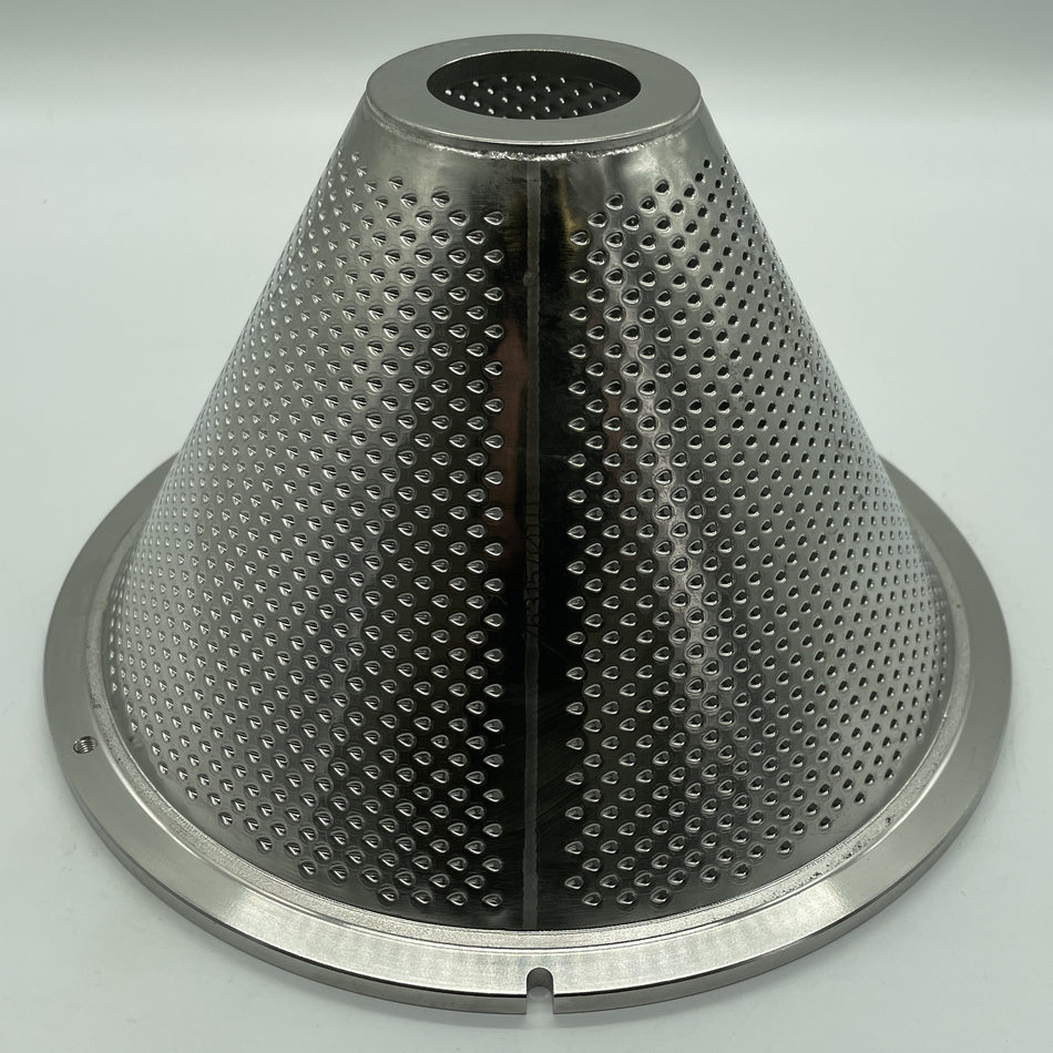 1.0 mm Grater Hole Conical Sieve Insert for Bohle BTS 200, OEM Part# 76315