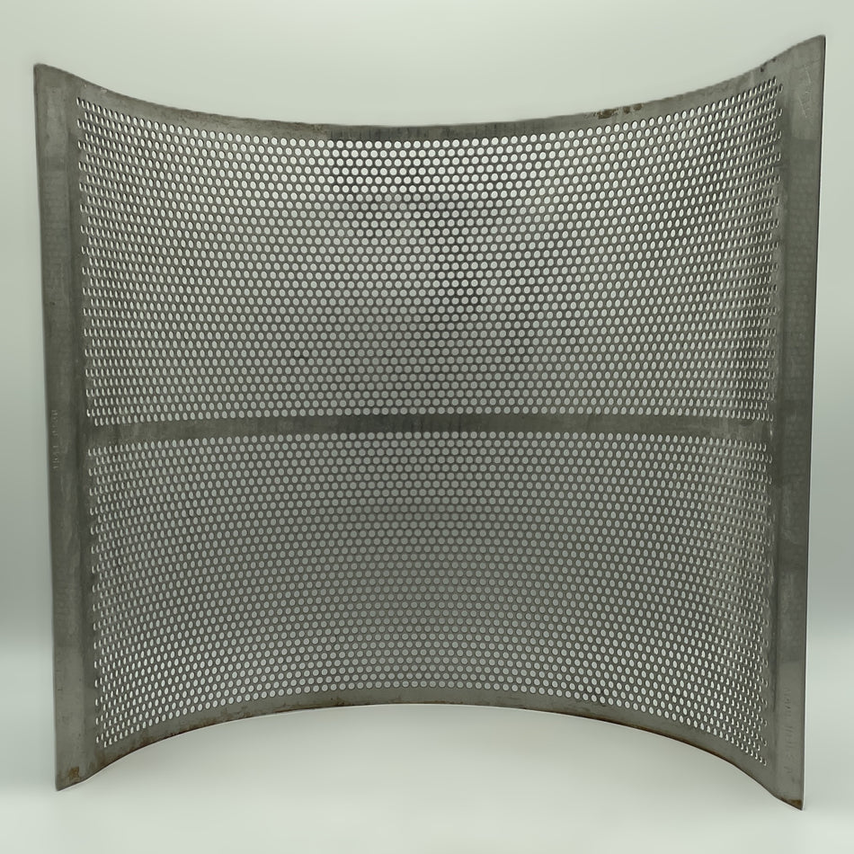 0.156" (5-Mesh) Round Hole Screen for Fitzpatrick D12/DKASO12 Fitzmills, OEM Part# 1541 0156