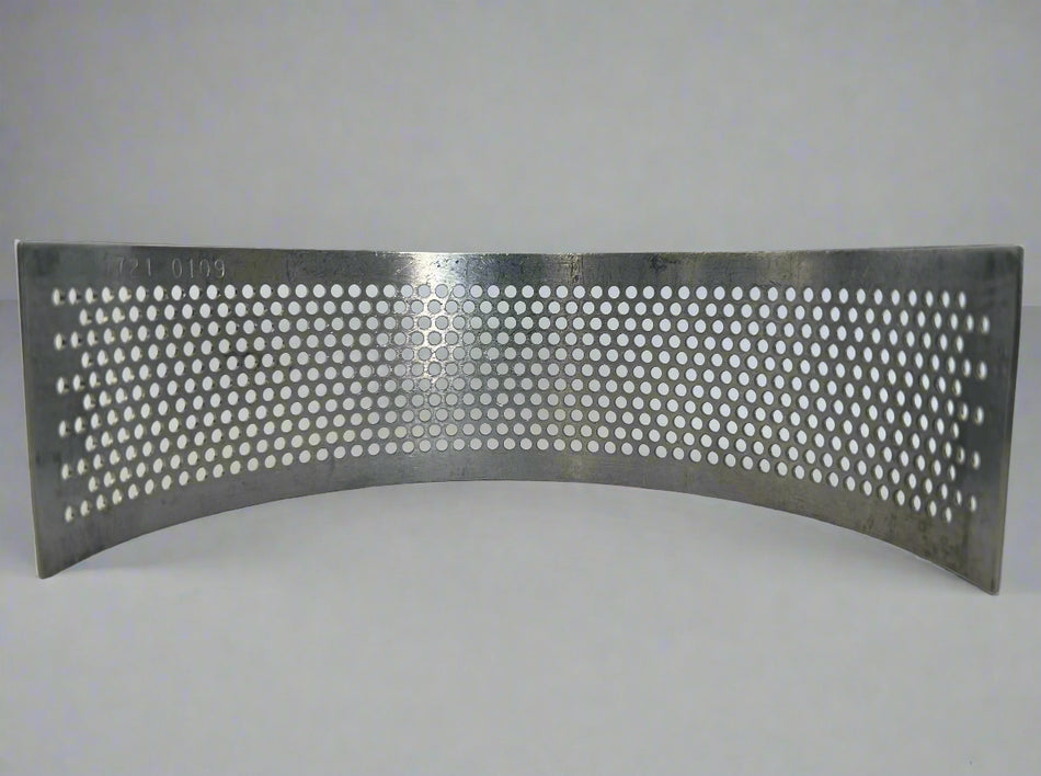 0.109" (7-Mesh) Round Hole Screen for Fitzpatrick L1A, SLS and IR220, OEM Part# 1721 0109