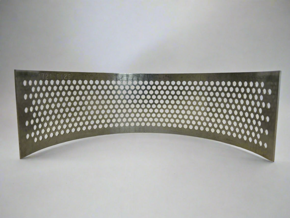 0.125" (6-Mesh) Round Hole Screen for Fitzpatrick L1A, SLS and IR220, OEM Part# 1721 0125