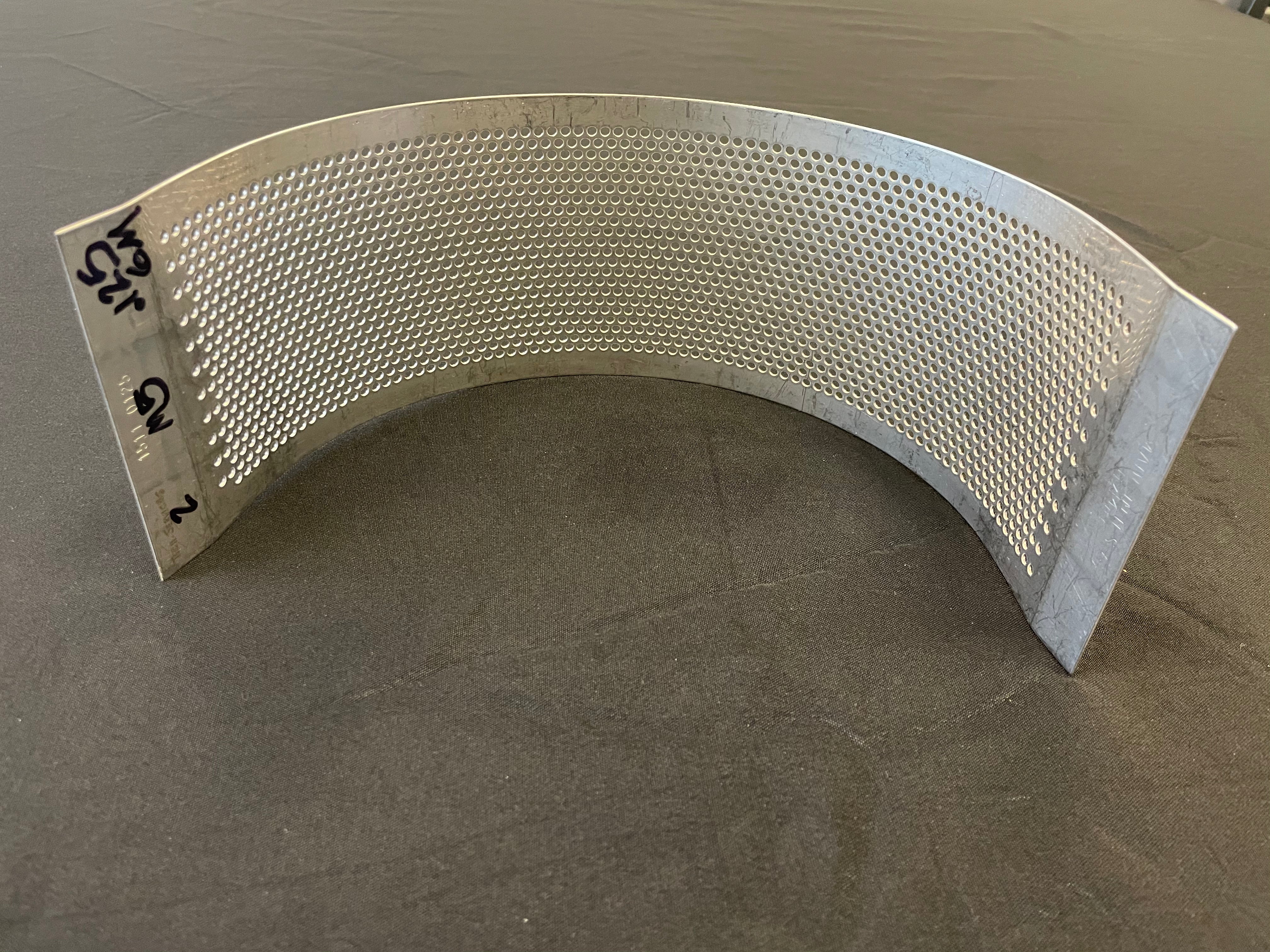 6-mesh Plate for Fitzpatrick M5 Fitzmill
