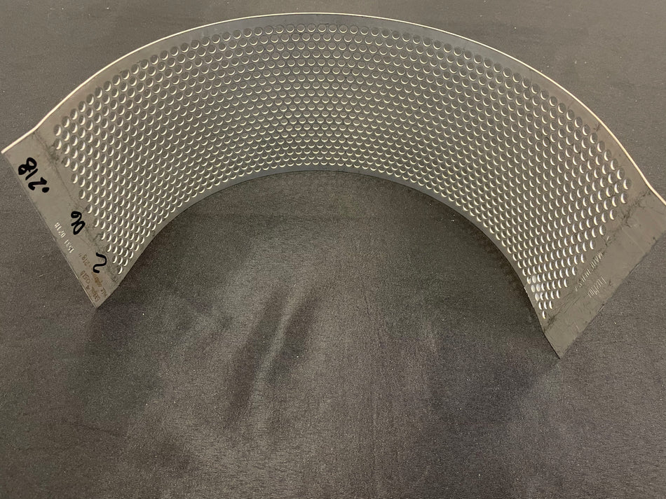 0.218 Round Plate for Fitzpatrick D6 Fitzmill