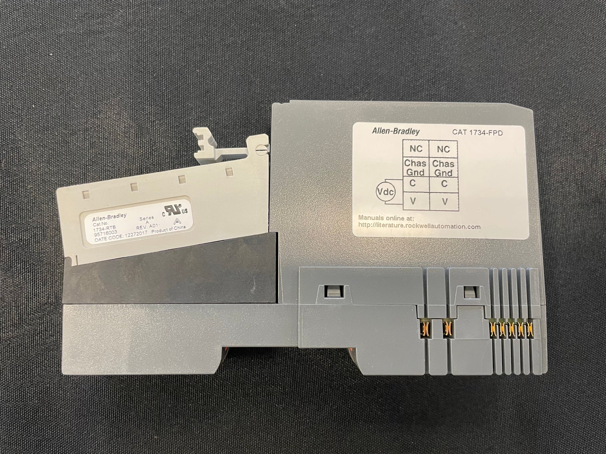 Allen Bradley Point I/O Field Power Distribution Module 1734-FPD ...