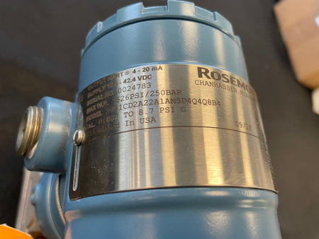 Rosemount 2051CD Pressure Transmitter 250BAR