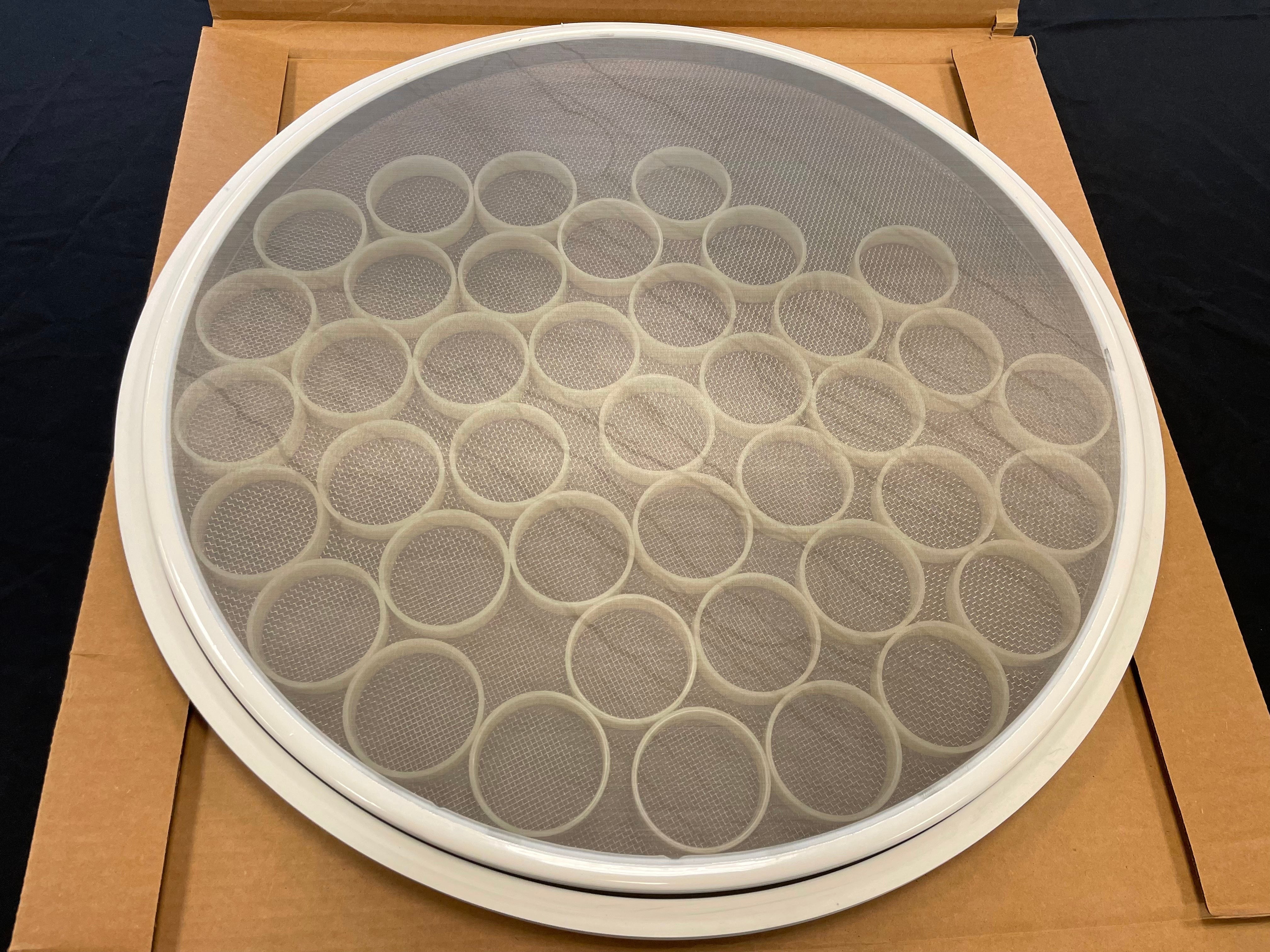 30" 8 Mesh Self-Cleaning Screen for Sweco Sifter