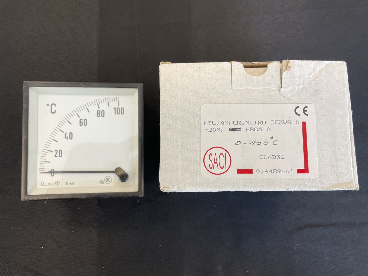Thermometer 0 to 100 Celsius for Collette Mixer