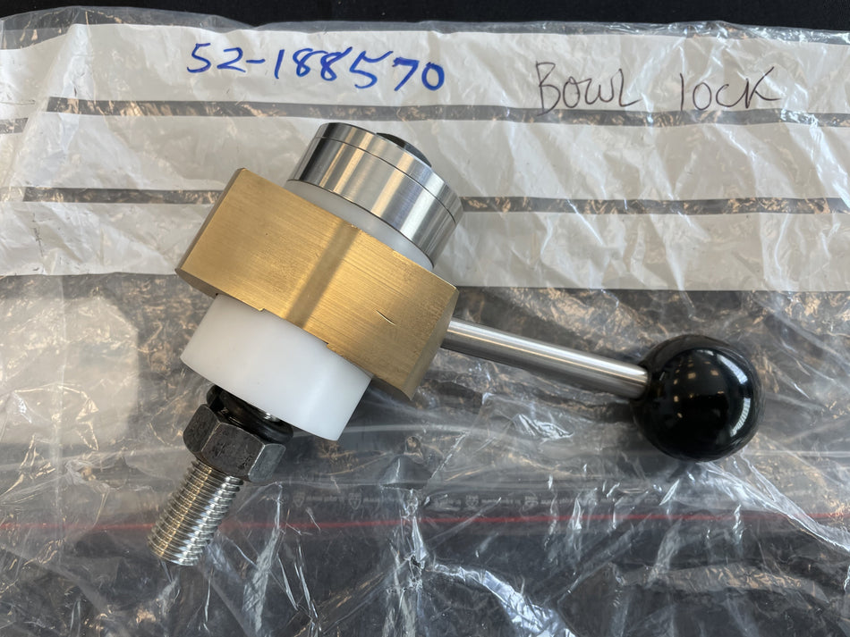 Bowl Lock Assembly for Collette Mixer