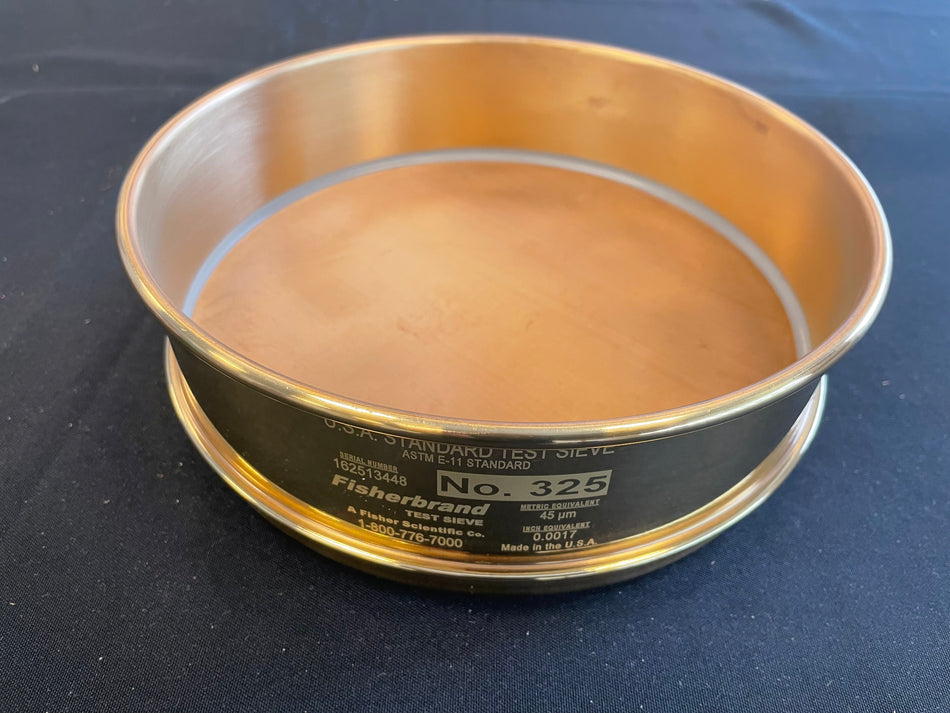 #325 Test Sieve 8"x2" Brass Fisher Scientific Co.