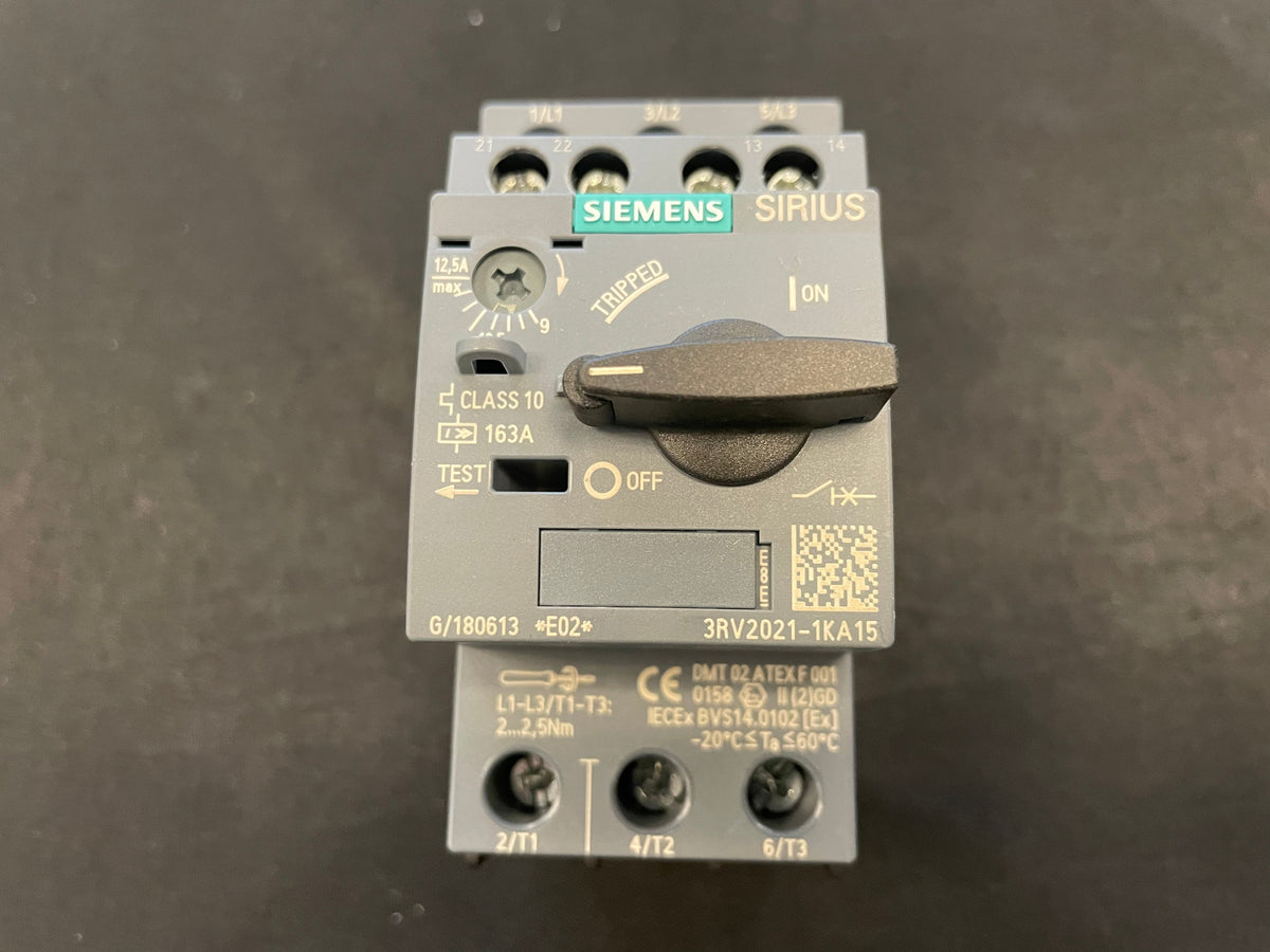 Siemens Sirius Circuit Breaker 3RV2021-1KA15