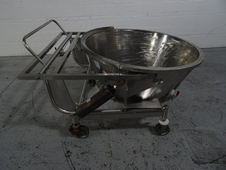 Glatt Bowl with Lift Cart