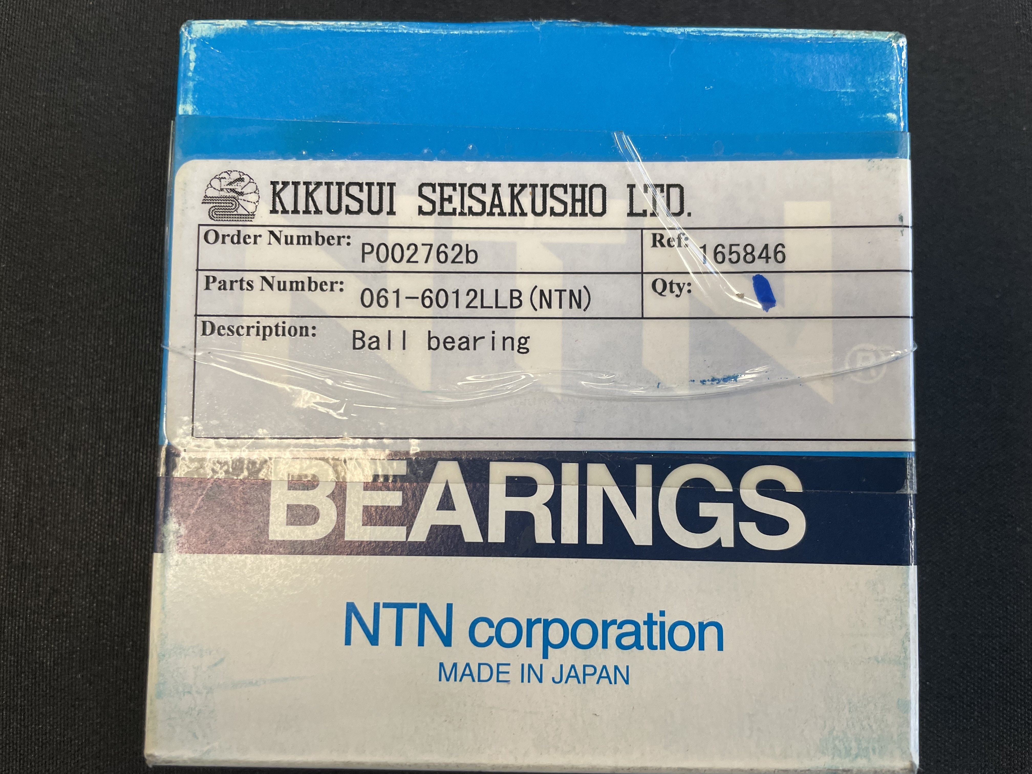 6012 LLB Ball Bearing for Kikusui