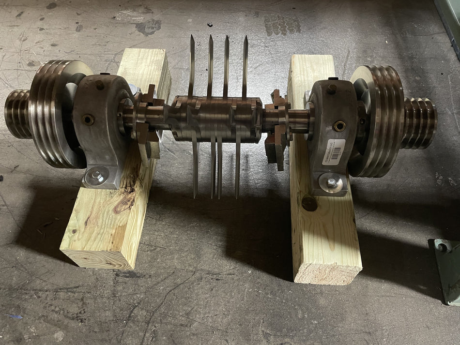 Complete Rotor Assembly for Fitzpatrick D6 Fitzmill
