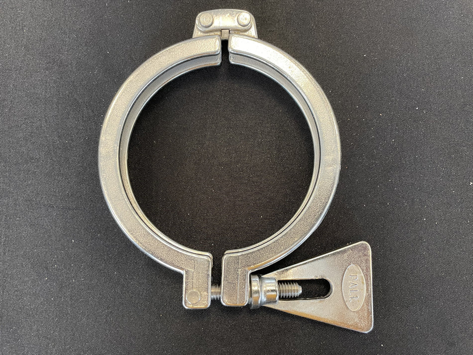 Quick Clamp for Sanitary Tube Fittings - 3.5" Pipe/4" Flange