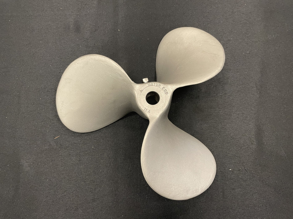 Propeller for Mixer 11.4" diameter with 6" pitch. 3/4" Shaft Bore
