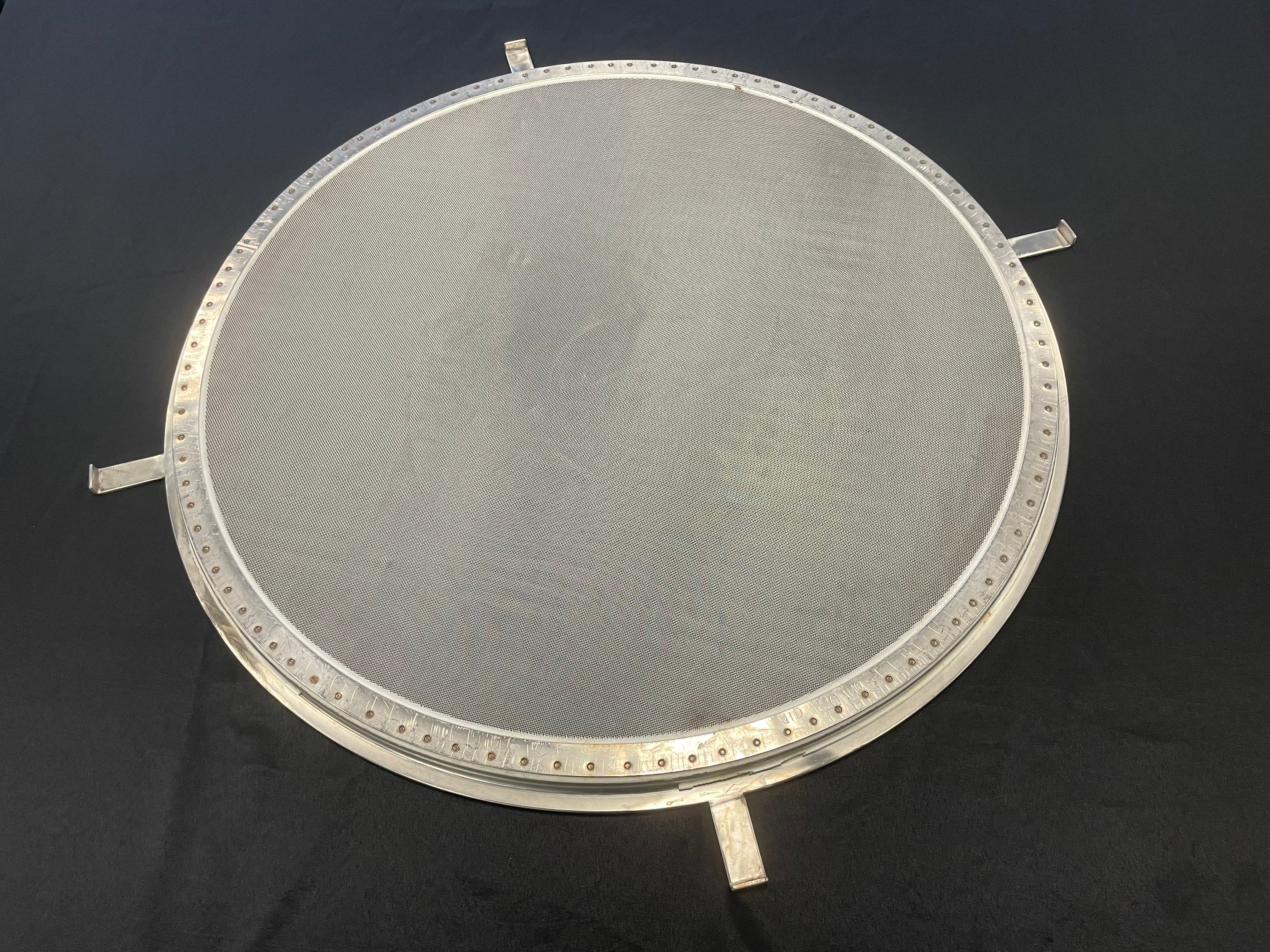 30" 20 Mesh Screen with Tabs for Sweco Sifter
