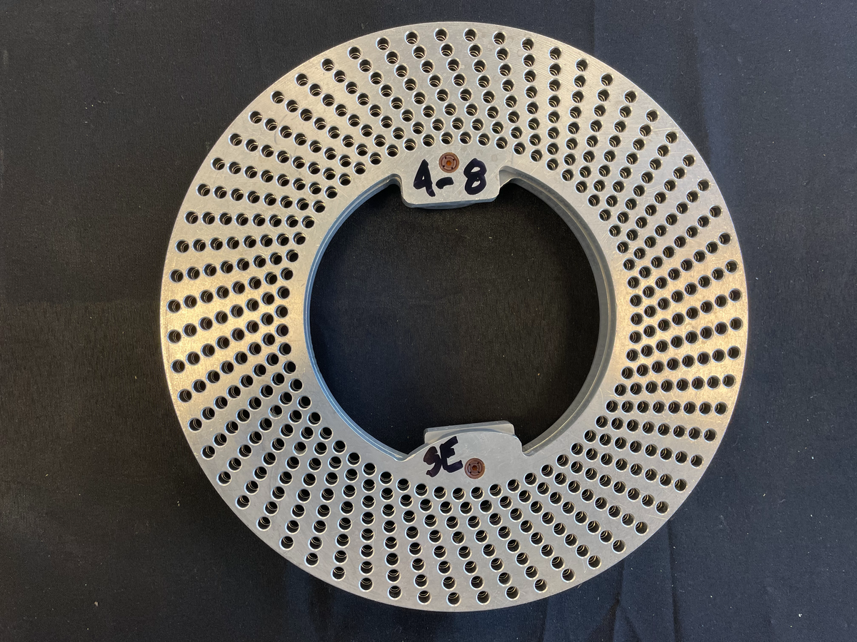 Size 4, 8 Hole Capsule Rings for Elanco Type 8 Machine
