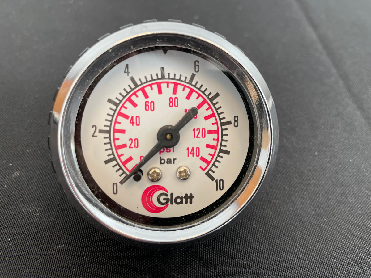 Glatt Pressure Gauge 0-145PSI ( 0-10 bar)